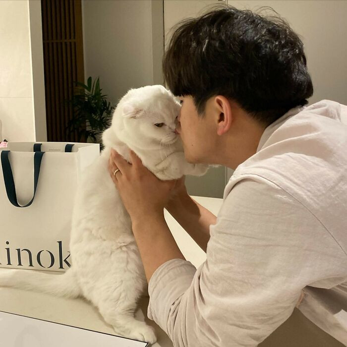 Có lẽ lần trước Muji không cảm thấy thích thú, anh chủ lại thử lại lần nữa!