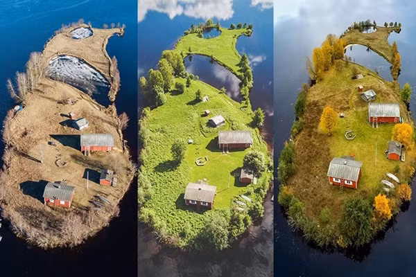 Canh sac bon mua tai hon dao ti hon dep nhu co tich