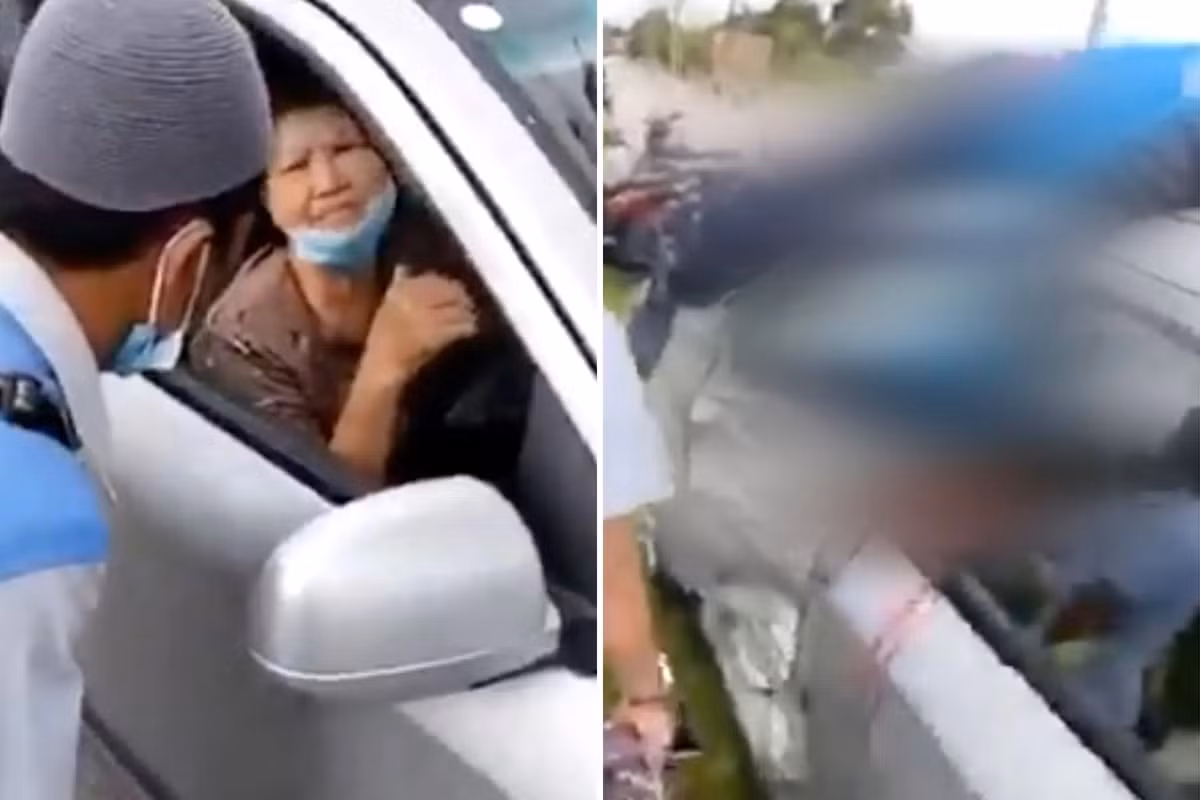 Nu tai xe cho xac nan nhan tren noc xe ma khong he biet