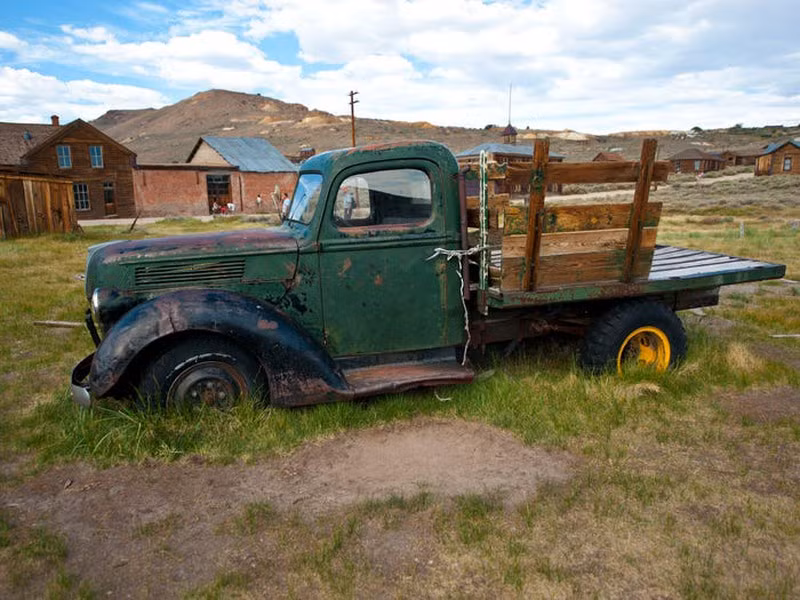 Bodie ở California (Mỹ) trở thành thị trấn ma từ năm 1940.