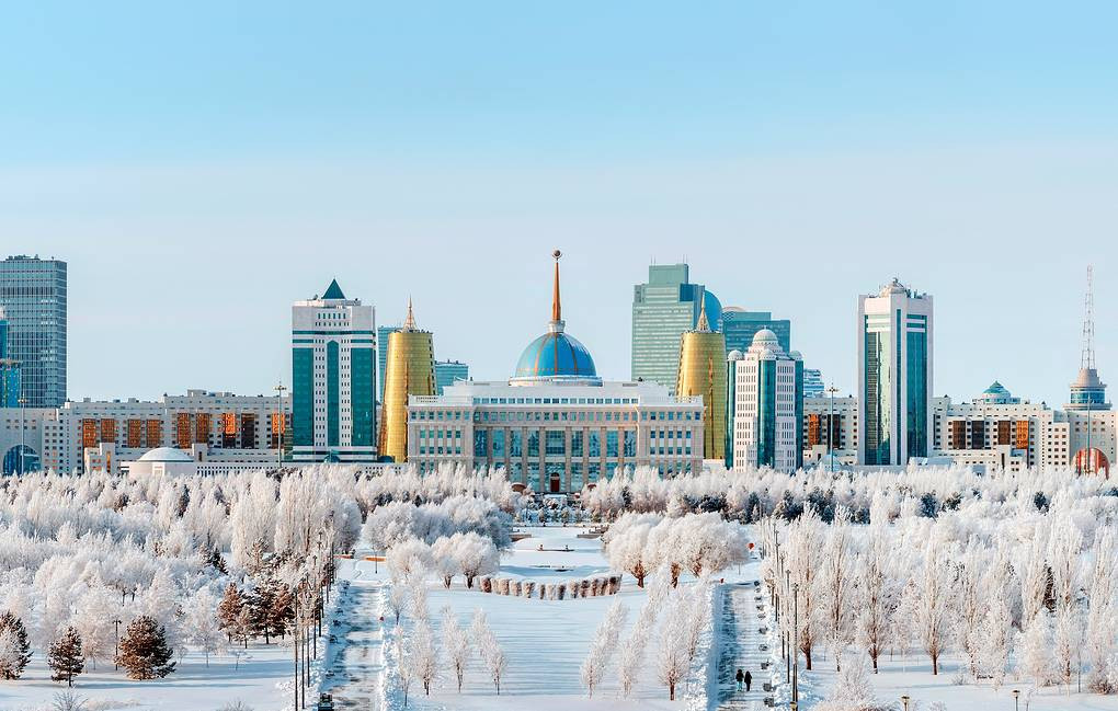 10. Nurultan, Kazakhstan (Trung Á): Nurultan là thủ đô của Kazakhstan, trước đây được gọi là Astana. Đây là thủ đô lạnh thứ 2 trên thế giới, với nhiệt độ mùa đông dao động trong khoảng -15 độ C. Ảnh: IT.