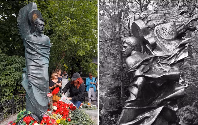 Nhung bia mo dac biet cua nguoi noi tieng trong nghia trang Nga