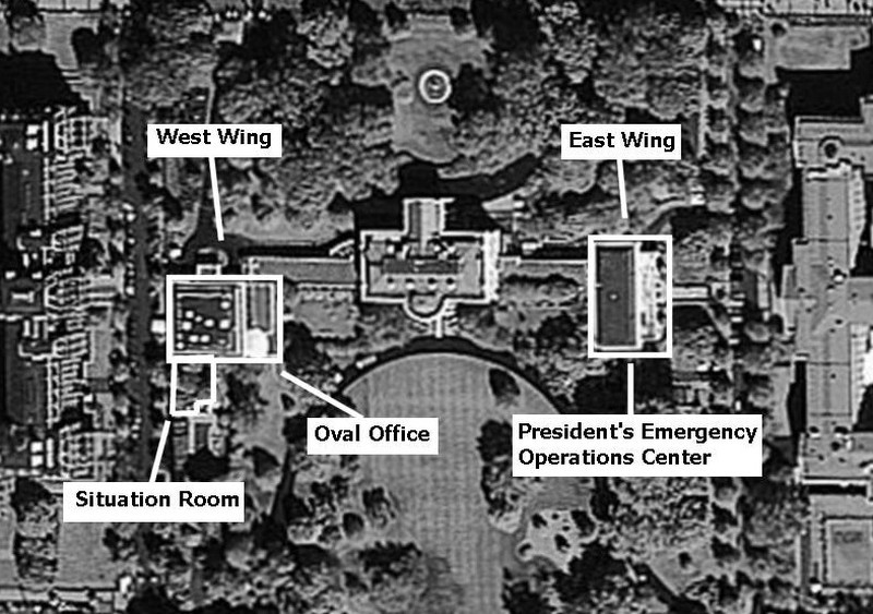 Tờ Washington Times đưa tin, PEOC là công trình kiên cố nằm phía dưới Cánh Đông của Nhà Trắng. Ảnh: FAS.