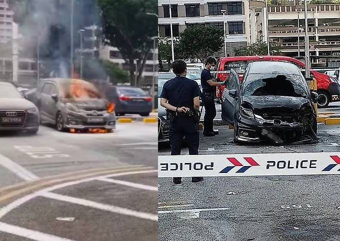 Vua mua o to cu 10 ngay, chiec xe boc chay thanh “sat vun“