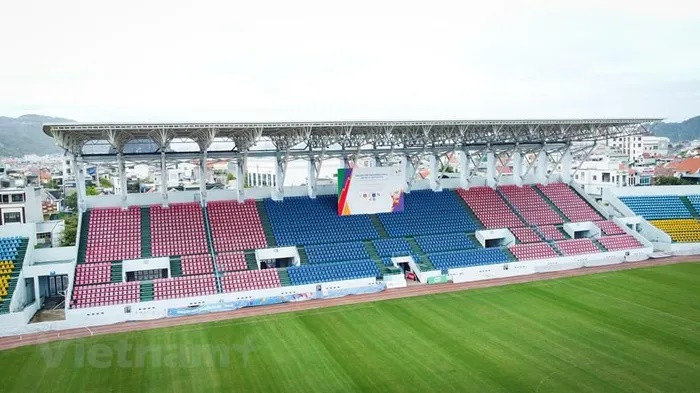 Sân nhà Cẩm Phả của đội tuyển nữ Việt Nam tại SEA Games 31 có gì đặc biệt? - Hình 2 San nha Cam Pha cua doi tuyen nu Viet Nam tai SEA Games 31 co gi dac biet?-Hinh-2