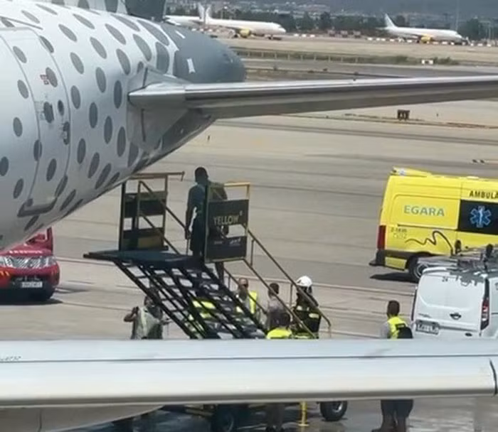 ​May bay boc chay, co truong bo chay, mac hanh khach hoang loan-Hinh-2