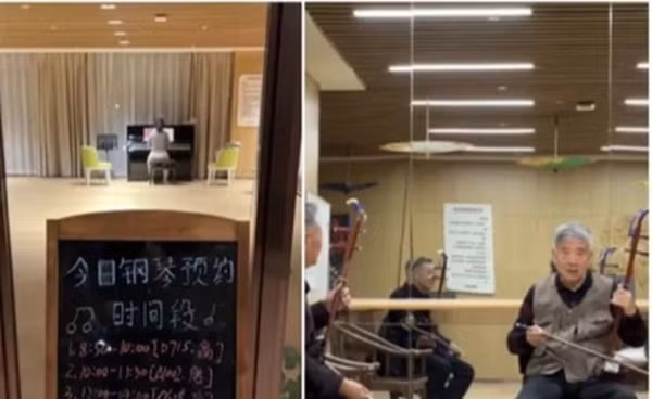 Ngoài ra, chung cư này còn có phòng tập yoga, phòng nhạc có đủ nhạc cụ truyền thống Trung Hoa lẫn phương Tây.