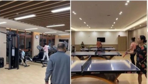 Nếu các cụ thích vận động cơ thể, tập luyện thể thao mạnh mẽ hơn một chút thì có thể đến phòng tập gym hoặc chơi bóng bàn…