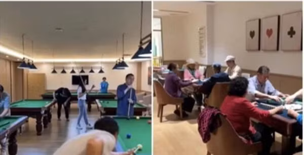 Nếu không thích những nơi yên tĩnh, họ có thể thể đến phòng hát karaoke, phòng chơi bida, phòng đánh mạt chược…