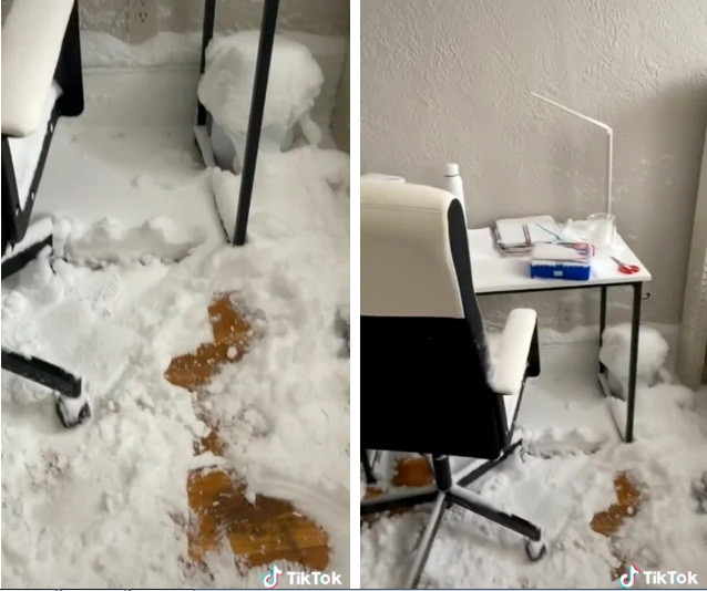 Quen khong dong cua so, co gai khoc thet khi ca nha bi... dong bang