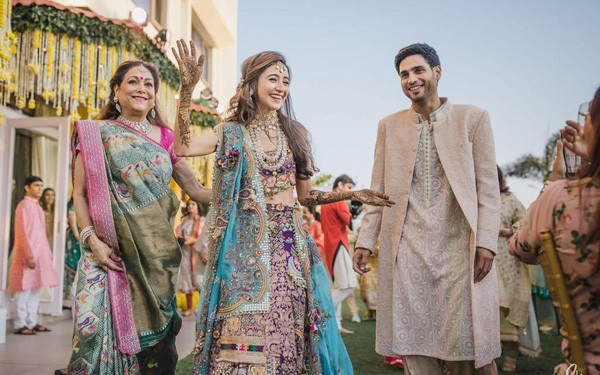 Dam cuoi gay choang ngop cua cau ca nha ty phu giau nhat chau A