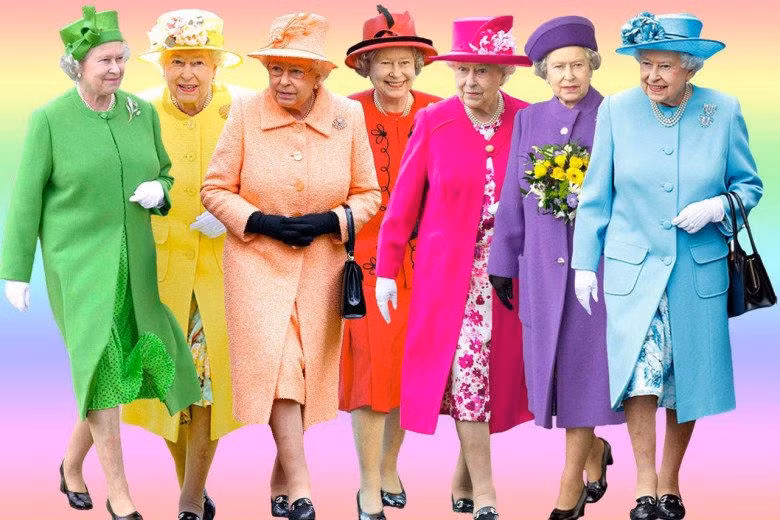 Giai ma cach chon mau trang phuc cua Nu hoang Elizabeth II-Hinh-4