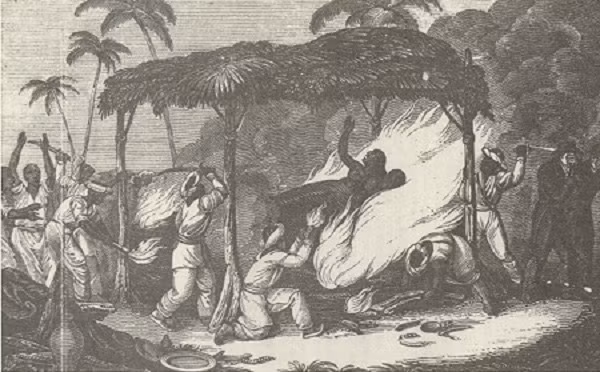 Vì quá yêu chồng, không muốn bạn đời có người phụ nữ khác, hoàng hậu quyết định chết chung với nhà vua để tiếp tục cuộc sống vợ chồng chỉ có hai người ở thế giới bên kia.