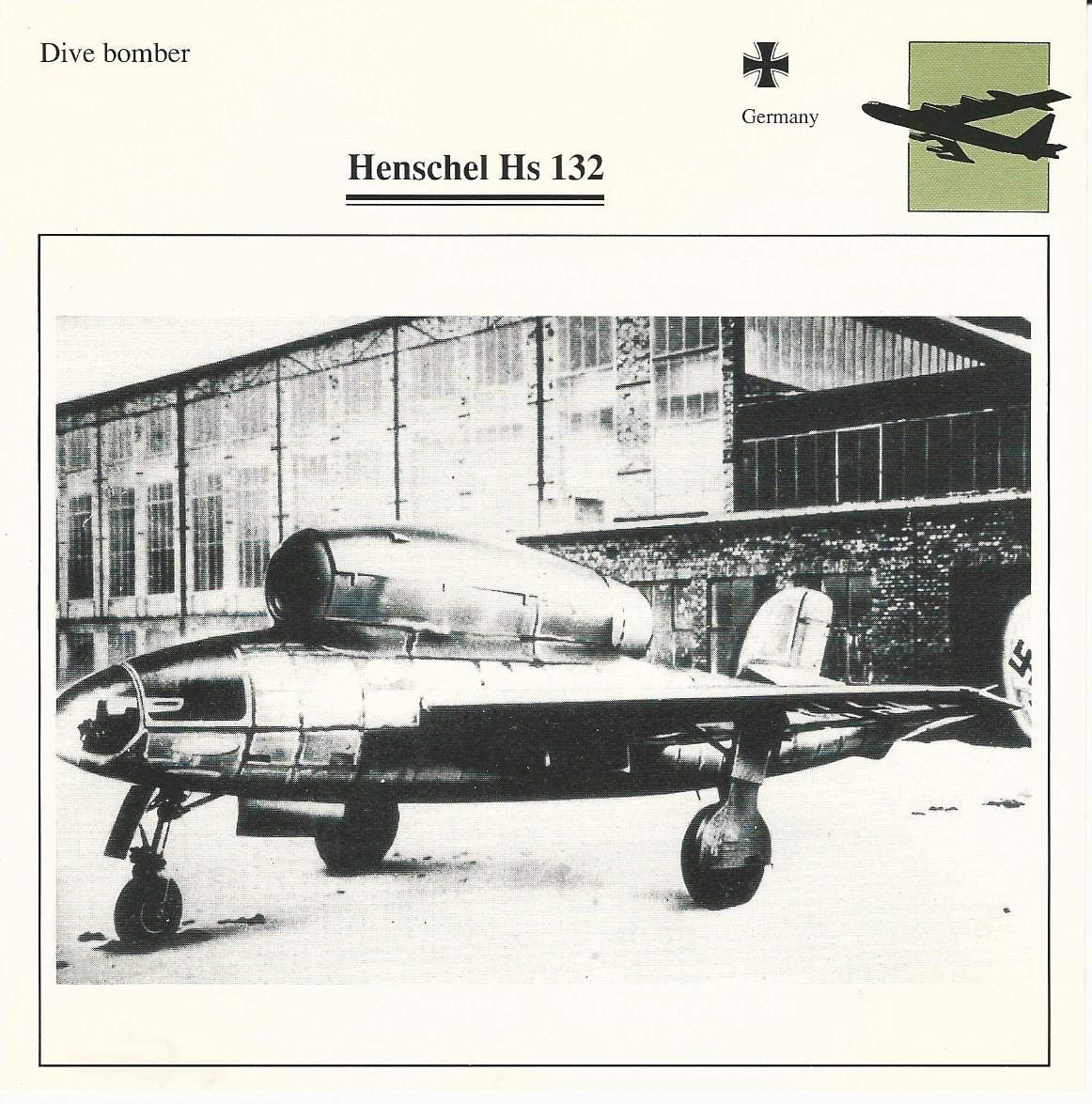 Phát xít Đức không kịp đưa Henschel Hs-132 vào sản xuất hàng loạt dù đã gần hoàn tất quá trình thử nghiệm. Liên Xô chiếm giữ được nhà máy chế tạo máy bay Henschel Hs-132 của Đức nên đội quân của Hitler không thể sử dụng vũ khí này.