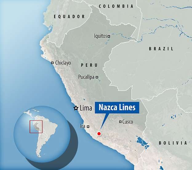 Theo đó, hình vẽ khổng lồ này có thể biến mất trong thời gian tới do tác động của xói mòn tự nhiên.