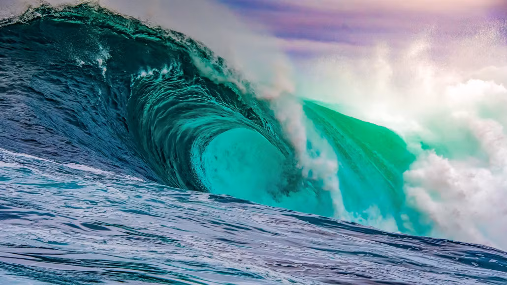 Từ đây, những cơn sóng thần này có khả năng hủy diệt toàn bộ thành phố ven biển của quân địch.