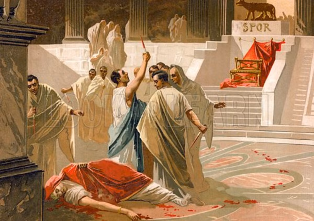 Nhiều kẻ ám sát ông sau đó bị Viện nguyên lão Pompey bắt giữ và xử tử. Một số kẻ dùng chính con dao đâm chết Caesar để tự sát vì sợ bị trừng phạt.