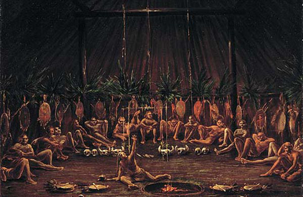 Nhiều bộ tộc trên thế giới có những nghi lễ, tập tục riêng nhằm đánh dấu sự trưởng thành của nam giới. Bộ lạc Mandan sinh sống ở Bắc Dakota, Mỹ là một trong số đó.