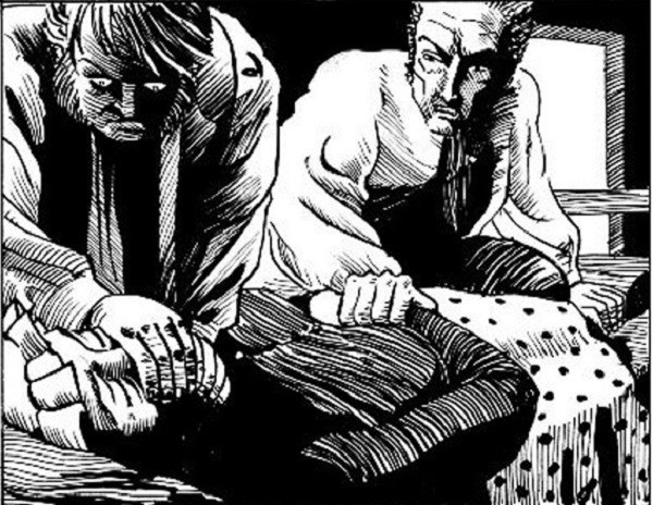 Địa điểm gây án là chính nhà trọ của Hare. Cặp đôi sát nhân lựa chọn nạn nhân là những người lao động nghèo hoặc người không có thân nhân.