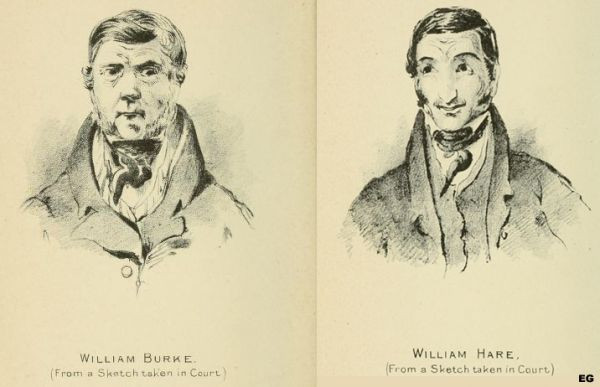 Tội ác của Burke và Hare cuối cùng cũng bị cảnh sát phát giác. Khi ấy, một khách trọ vô tình phát hiện có xác chết trong nhà trọ của Hare. Vì vậy, người này nhanh chóng báo cảnh sát.