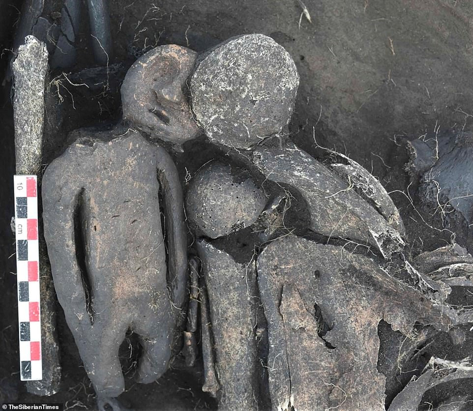 Phần đầu của những bộ hài cốt có thể được người Odinov sùng bái, thờ cúng hoặc đem chôn cất ở nơi khác theo những nghi lễ riêng.