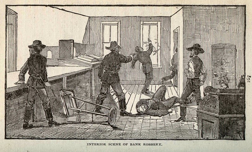 Hai ngày khi thực hiện vụ cướp ngân hàng, lực lượng chức năng bắt được Hubbard và đồng bọn khi nhóm tội phạm lẩn trốn tại nhà của bố "nữ quái".