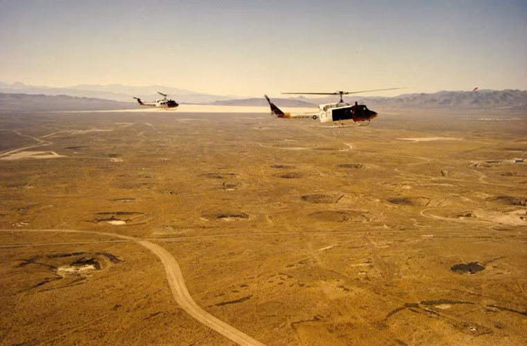 Đến đầu những năm 1990, quân đội Mỹ tạm dừng thử nghiệm vũ khí hạt nhân ở khu vực này.