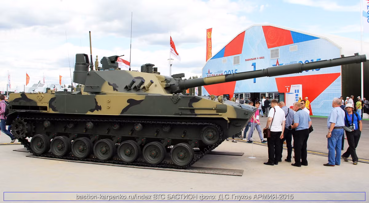  Xe tăng bơi 2S25M Sprut-SDM1 được phát triển bởi Volgograd và Tập đoàn công nghệ và máy móc Kurgan. Việc thử nghiệm phiên bản mới dự kiến sẽ thực hiện ngay trong năm nay.