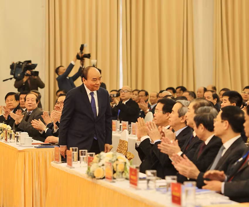 Đại hội cũng có sự tham dự của nhiều lãnh đạo Đảng, Nhà nước.