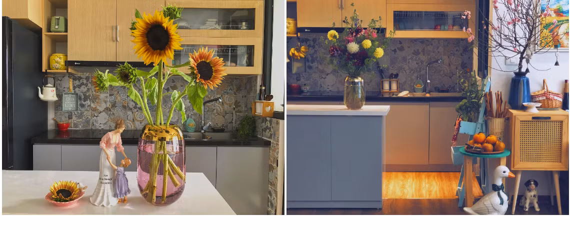 Can ho voi chu de huong sac xuan, khong gian tran ngap sac mau-Hinh-4