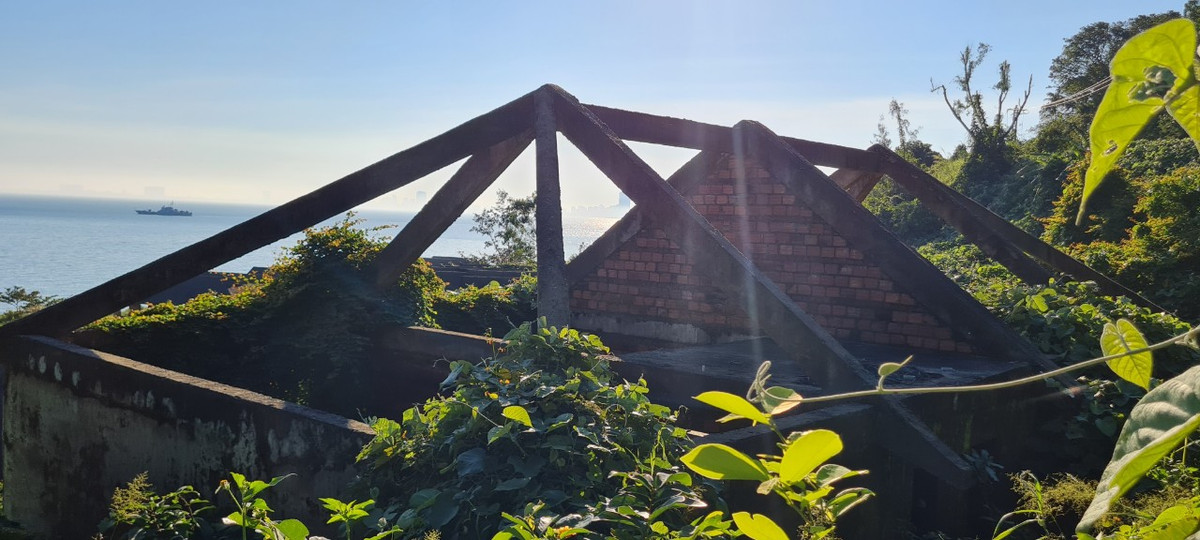 Khung cảnh hoang vu như trong các bộ phim kinh dị.