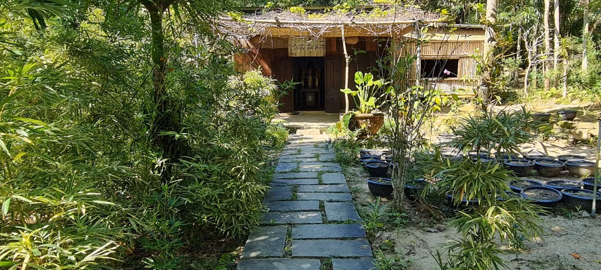 Sơn Trà Tịnh Viên được xem là tâm huyết của sư thầy Thích Thế Tường. 