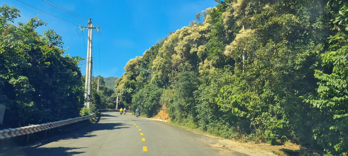 Bước chân qua Trạm gác, du khách ngỡ ngàng như lạc vào chốn "bồng lai tiên cảnh" trên con đường nên thơ dẫn lên "nóc nhà" Đà Nẵng.