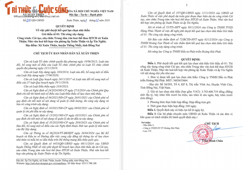 Đồng Nai: Có gì đặc biệt trong các gói thầu của Hoàng Hải Phát? - Hình 3 Dong Nai: Co gi dac biet trong cac goi thau cua Hoang Hai Phat?-Hinh-3