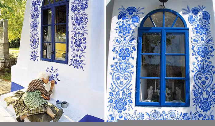 Cu ba 90 tuoi bien ngoi lang thanh phong trien lam nghe thuat-Hinh-5