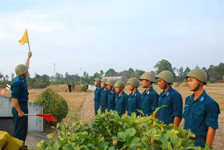 Các đơn vị pháo phòng không cũng luôn trong tình trạng sẵn sàng chiến đấu.