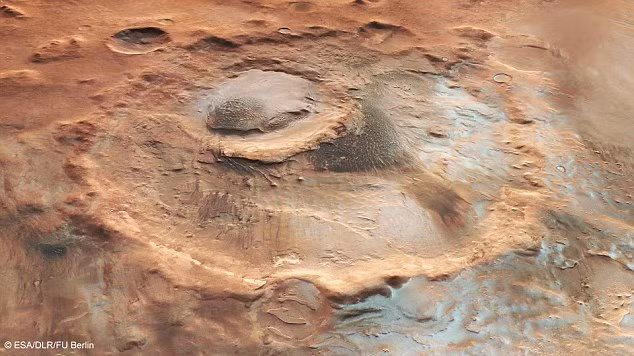 "Argyre là một vùng địa hình đồng bằng tròn, nhẹ, có núi non, có điều kiện thuỷ nhiệt ổn định, gò băng và các con sông băng cổ đại”… Tác giả Alberto Fairén, một nhà khoa học thỉnh giảng tại Cornell Đại học bang New York và một là nhà nghiên cứu tại Trung tâm of Astrobiology của Tây Ban Nha, nói với Space.com qua email. Nguồn ảnh: Dailymail.