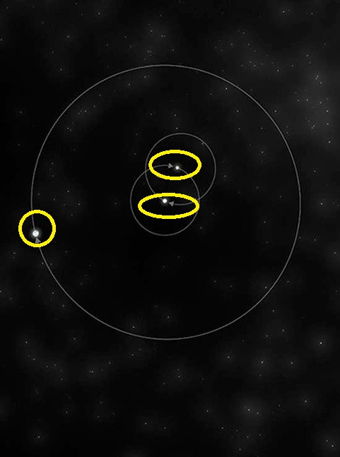 Qua công nghệ chụp ảnh thiên văn hồng ngoại tại Đài quan sát ALMA, Chile, hai nhà nghiên cứu Tobin, Kaitlin Kratter thuộc Đại học Arizona đã tình cờ phát hiện ra ba ngôi sao mới tồn tại trong hệ thống mây khí bụi này. 