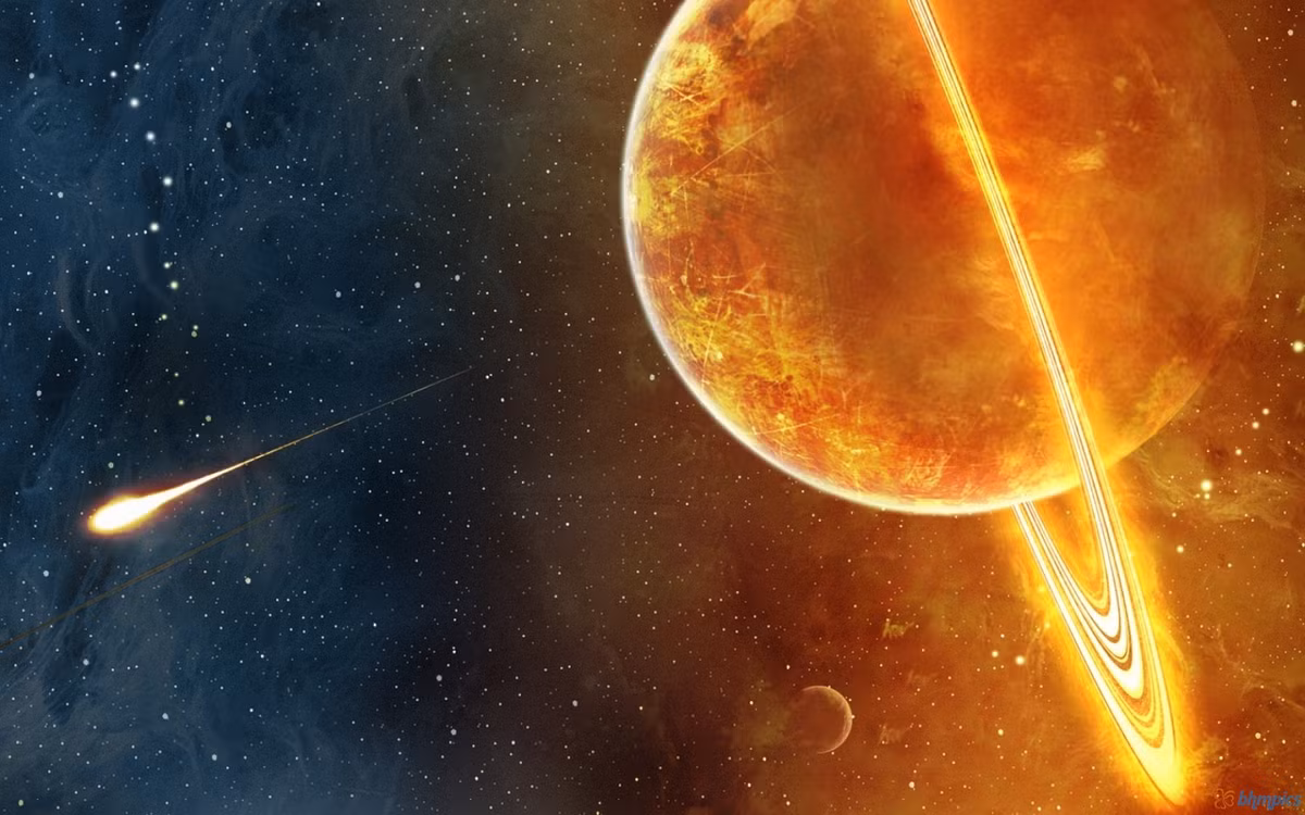 Vụ va chạm này diễn ra đồng loạt trên Trái Đất, cả mặt Trăng và Hỏa tinh vào thời điểm 4,45 tỷ năm trước khi vỏ Trái Đất đang trong giai đoạn hình thành ổn định. 