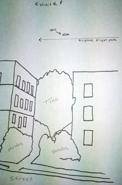 Vòng đỏ xuất hiện khoảng 3 giây sau đó thì toàn bộ quang cảnh trao đổi năng lượng plasma cũng như hai khối đèn lạ nghi UFO lập tức biến mất. 