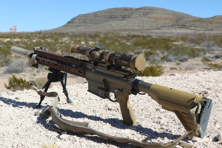 Mẫu súng mới được quân đội Mỹ đặt tên là Súng trường Xạ thủ Cấp tiểu đội (SDMR) M110A1, sử dụng đạn cỡ 7,62 mm.