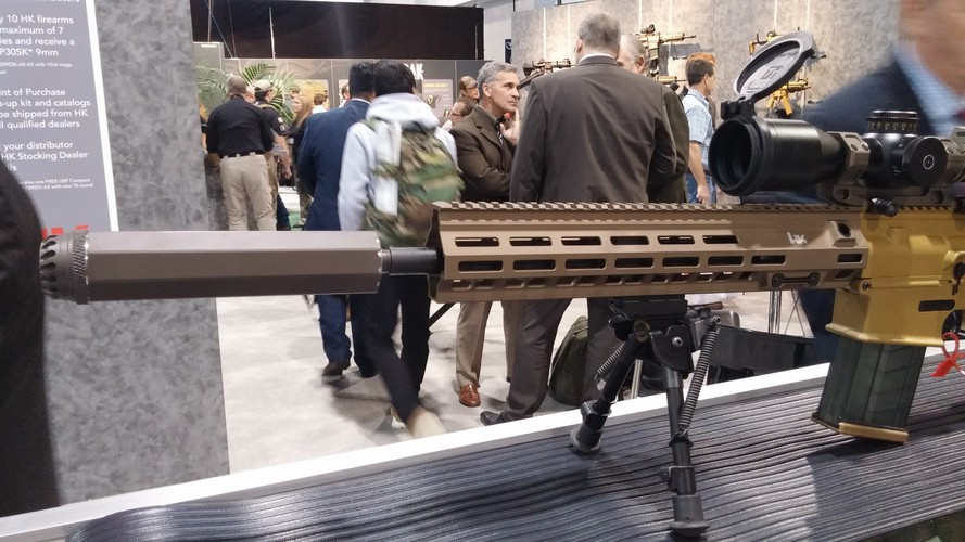 Các đơn vị thuộc sư đoàn lính dù 82 nhận 120 khẩu súng SDMR hồi tháng 9/2019.