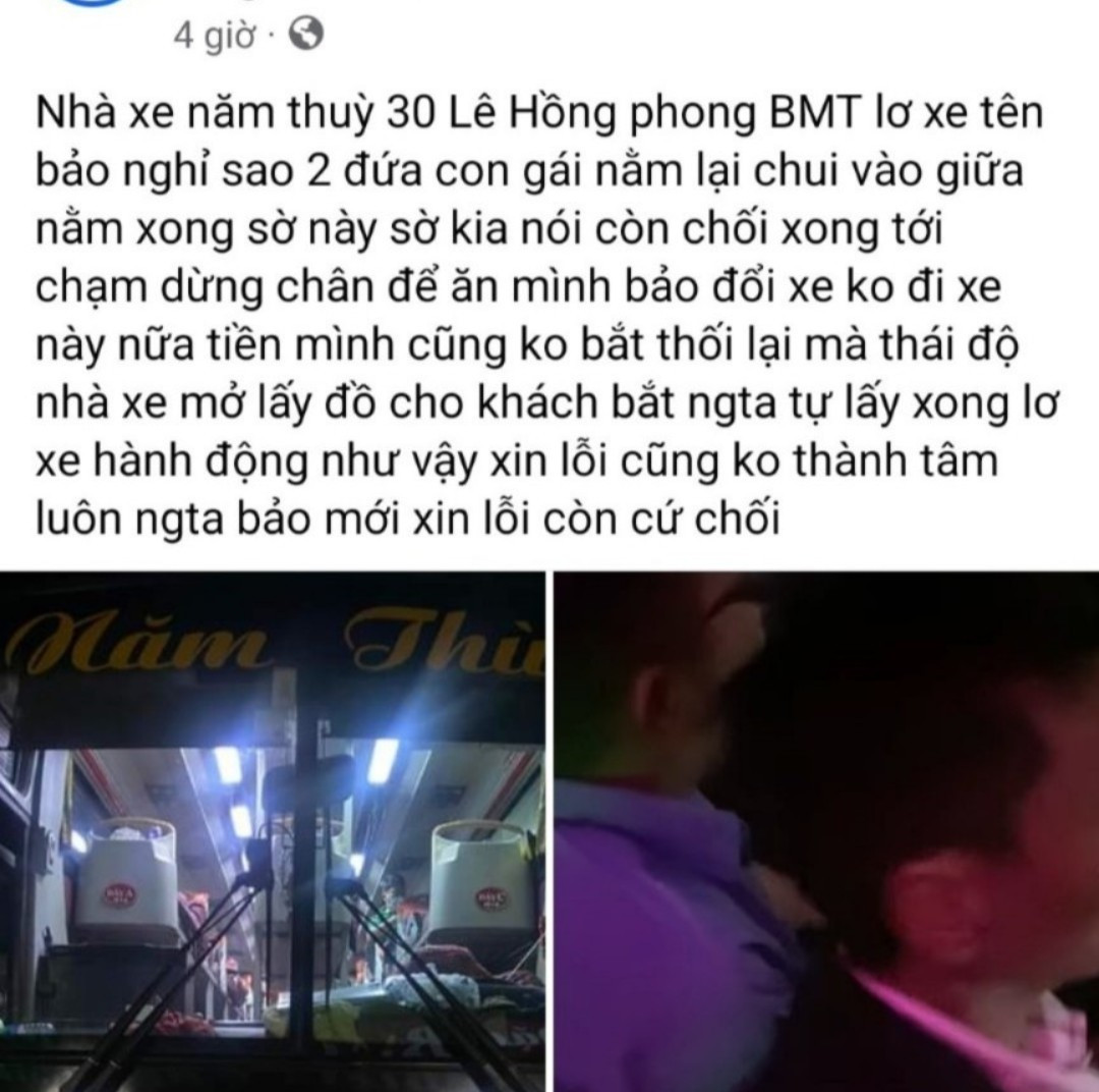Phụ xe N.Th bị tố sàm sỡ hành khách: Các bên nói gì? Phu xe N.Th bi to sam so hanh khach: Cac ben noi gi?