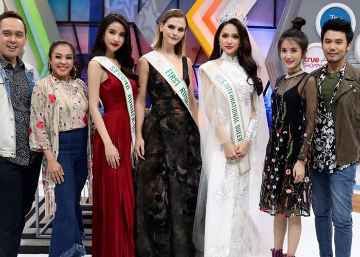 Hình ảnh xinh đẹp của Hương Giang tại Thái Lan. Ảnh: Fanpage