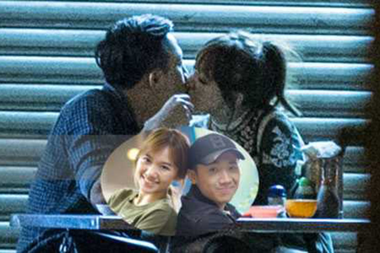 Chuyện tình cảm của Trấn Thành cũng gây ồn ào. Năm 2016, anh lộ chuyện hẹn hò Hari Won. Ảnh: VTC