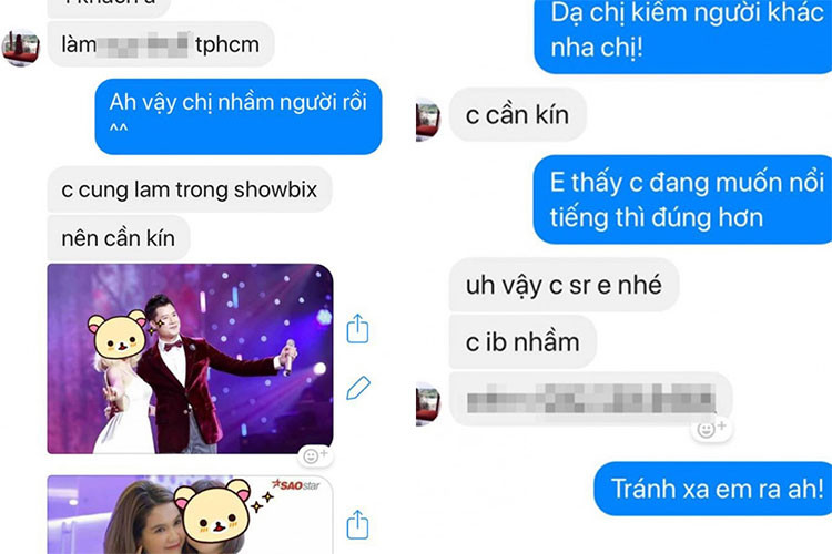 Năm 2016, ca sĩ Pha Lê từng bức xúc khi một người hâm mộ gạ cô đi khách sạn với giá 4000 USD. Không chỉ Pha Lê bị gạ đi khách, không ít mỹ nhân Việt cũng gặp trường hợp tương tự.