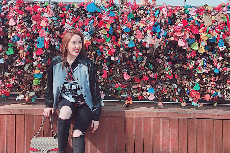 Bảo Thy vi vu Hàn Quốc là một trong những tin tức sao Việt trong ngày 30/3.