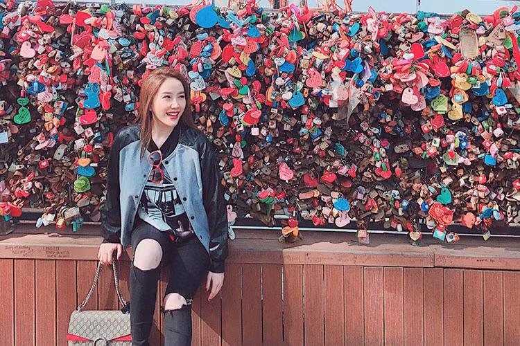 Bảo Thy vi vu Hàn Quốc là một trong những tin tức sao Việt trong ngày 30/3.