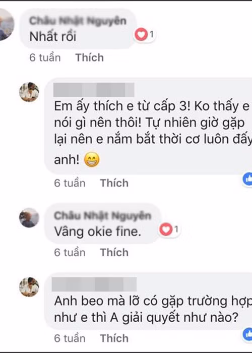 Trong cuộc trò chuyện với quản lý của Hòa Minzy, Nguyễn Minh Hải tiết lộ về bạn gái: "Em ấy thích em từ hồi cấp 3. Không thấy em nói gì nên thôi. Tự nhiên giờ gặp lại nên em nắm bắt thời cơ luôn đấy". Ảnh: Một thế giới