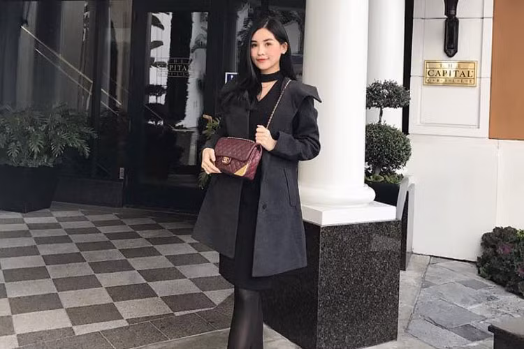 Ngân Anh cập nhật hình ảnh của cô từ Mỹ.